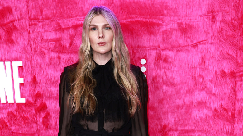 Lily Rabe posing