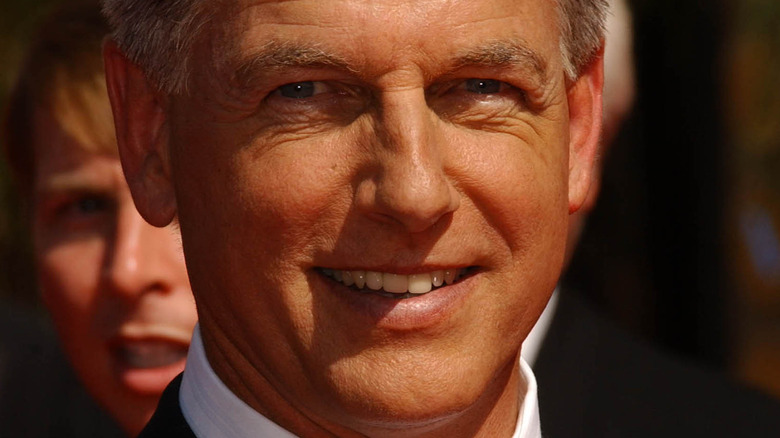 Mark Harmon smiling