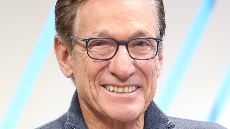 Maury Povich in glasses
