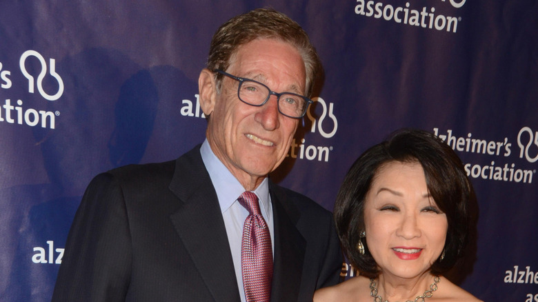 Maury Povich and Connie Chung