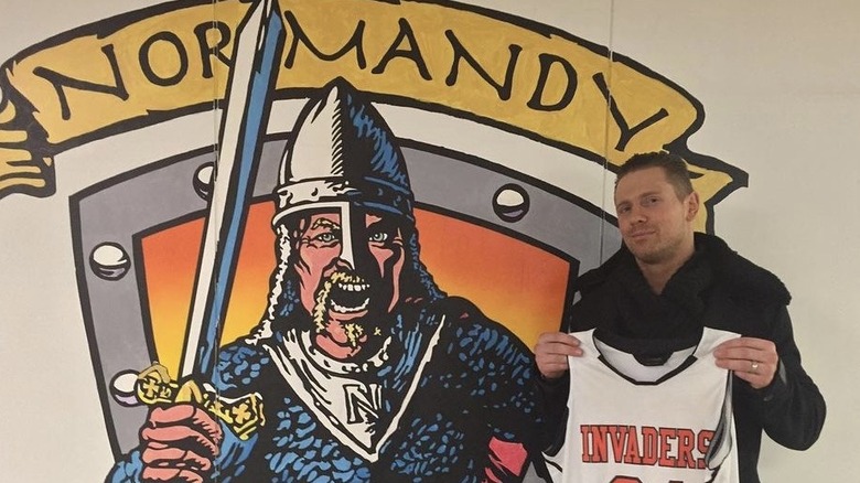 Mike The Miz Mizanin at his high school