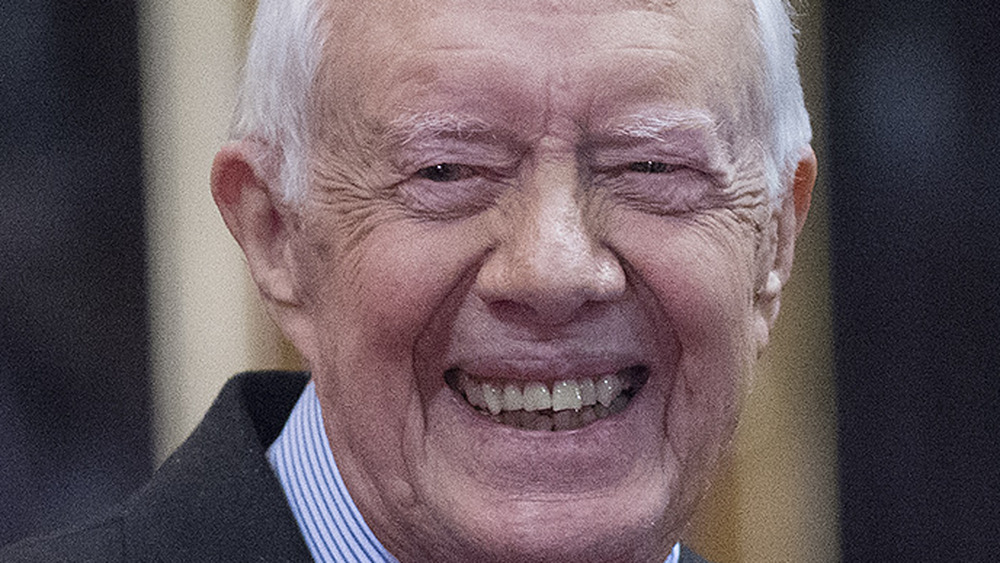 Jimmy Carter smiling