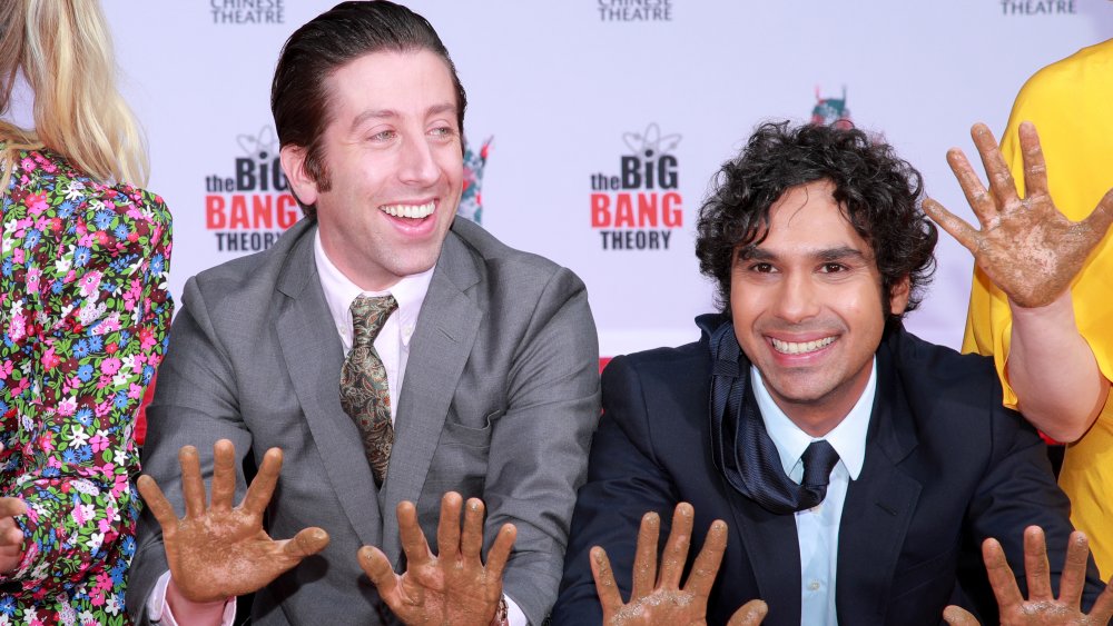 Kunal Nayyar and Simon Helberg 