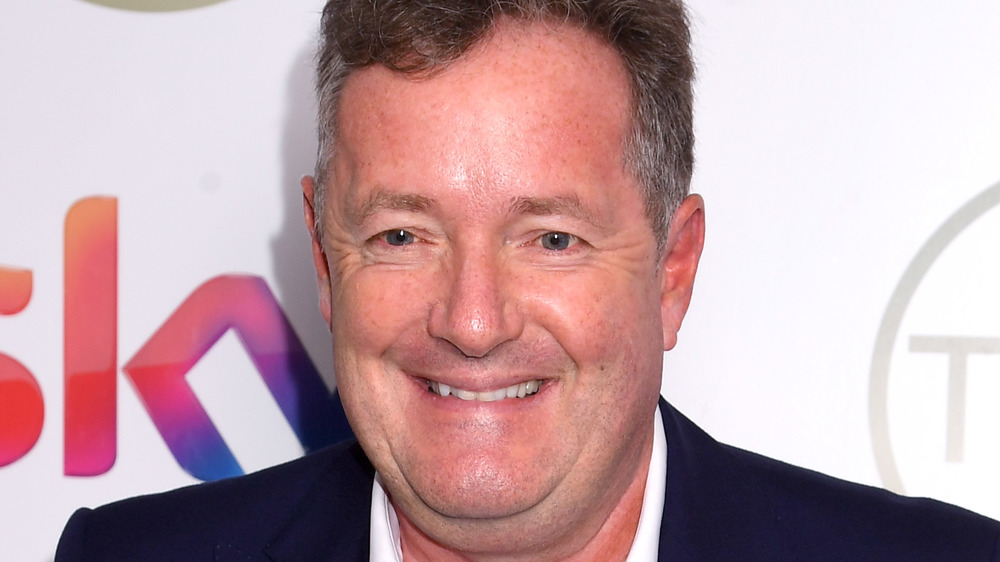 Piers Morgan on the red carpet