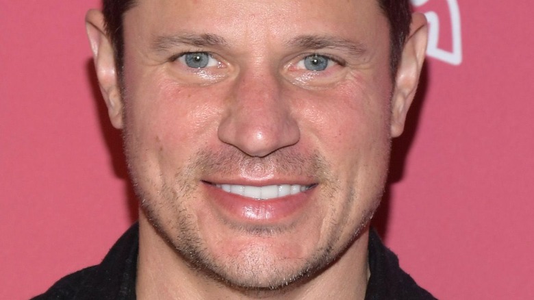 Nick Lachey smiling