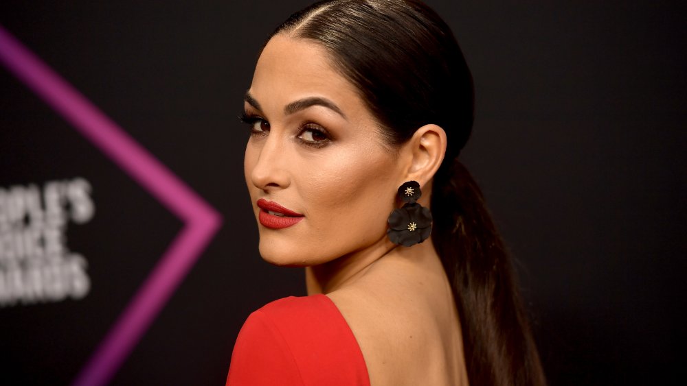 Nikki Bella at the 2018 People's Choice Awards