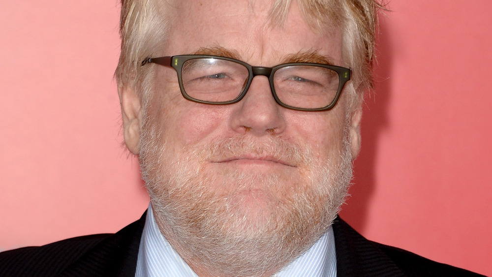 Philip Seymour Hoffman smiling