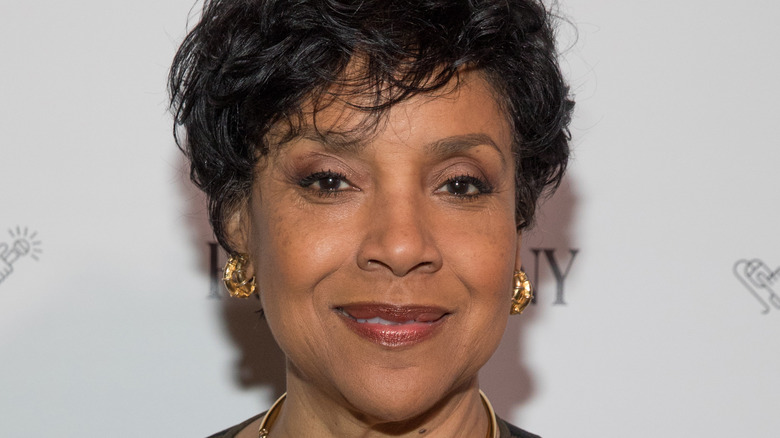 Phylicia Rashad smiling half wide