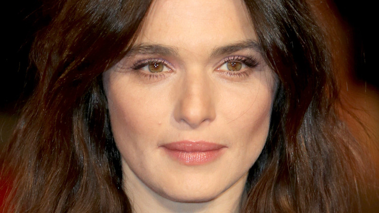 Rachel Weisz slightly smiling