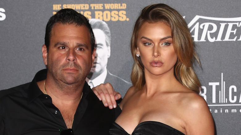 Randall Emmett and Lala Kent posing together
