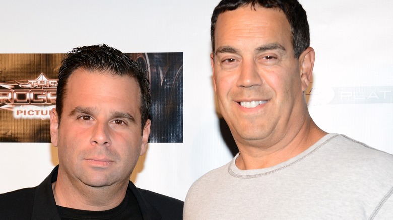 Randall Emmett and George Furla posing together
