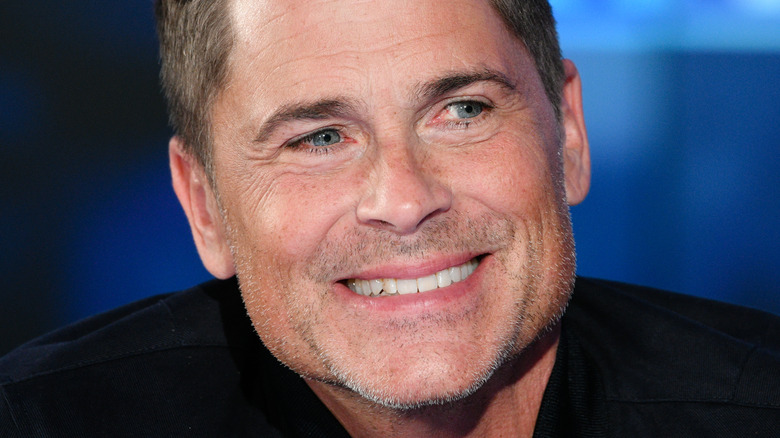 Rob Lowe smiling