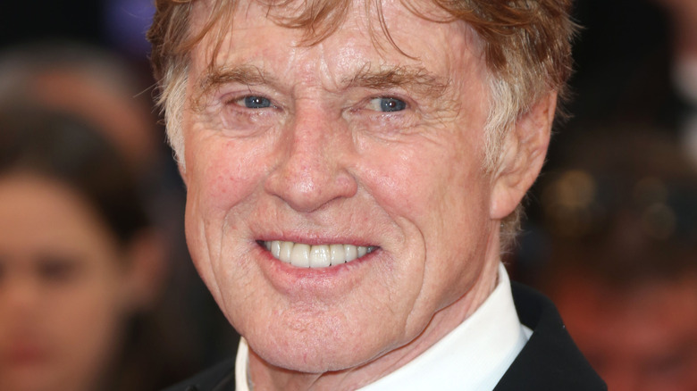 Robert Redford smiling