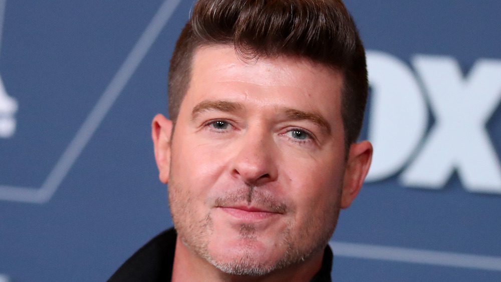 Robin Thicke, Fox red carpet