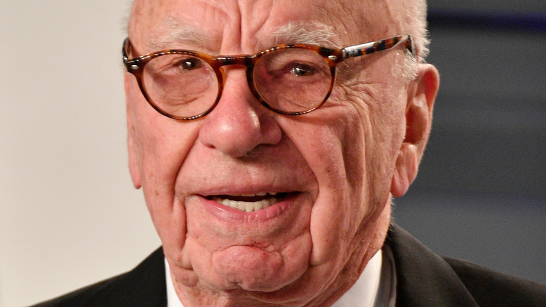 Rupert Murdoch talking