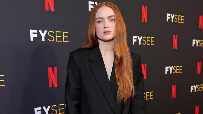 Sadie Sink posing