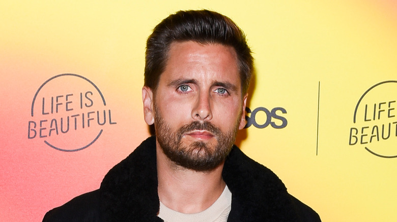 Scott Disick posing