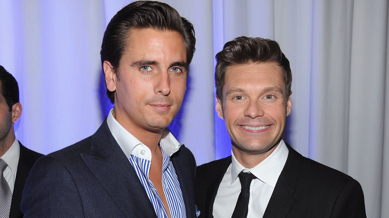 Scott Disick poses with Ryan Seacrest 