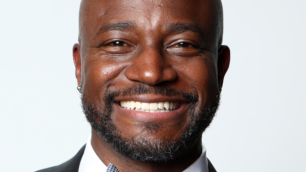 Taye Diggs smiling for the camera