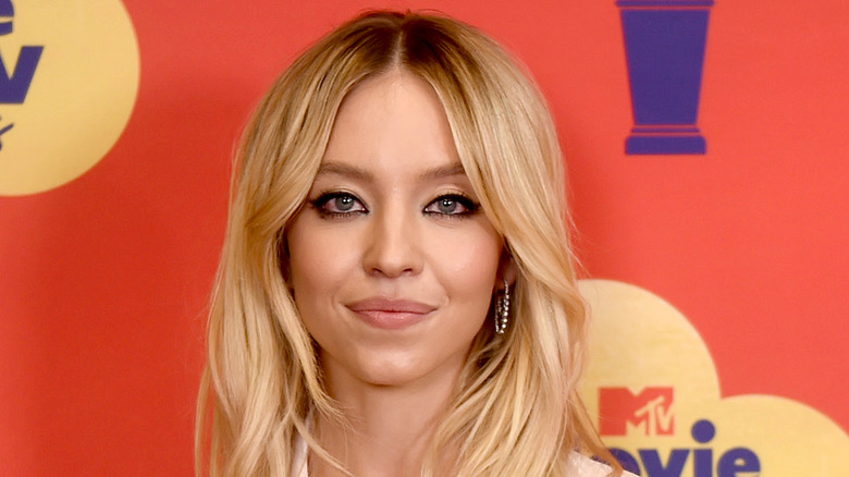 Sydney Sweeney posing