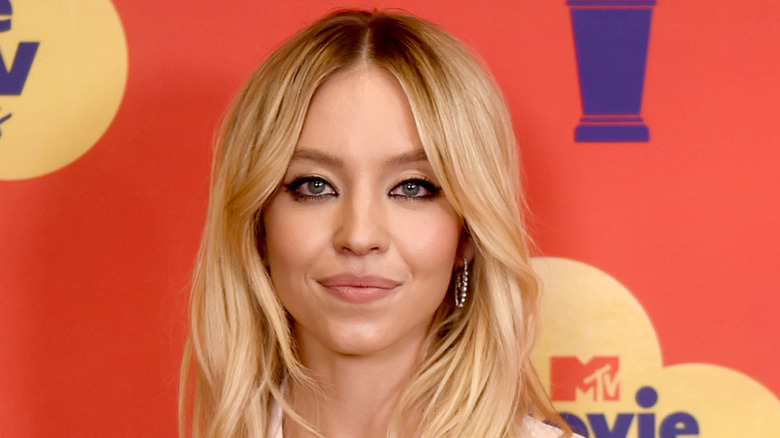 Sydney Sweeney posing