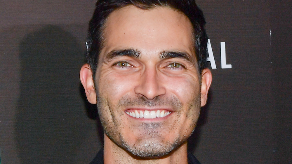 Tyler Hoechlin smiling