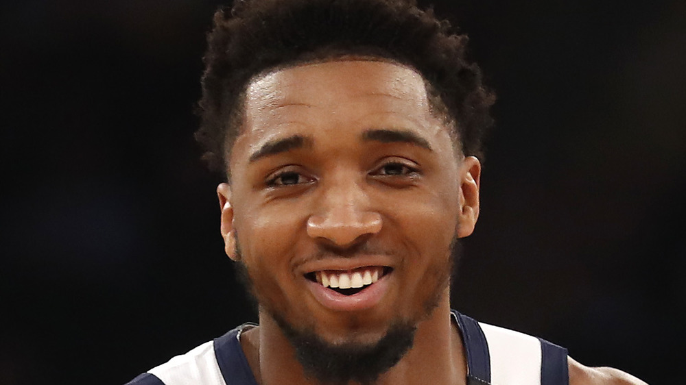 Donovan Mitchell smiling 