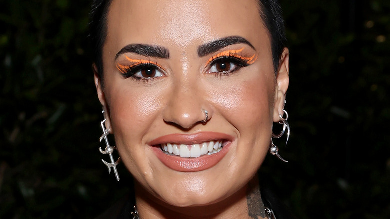 Demi Lovato smiling