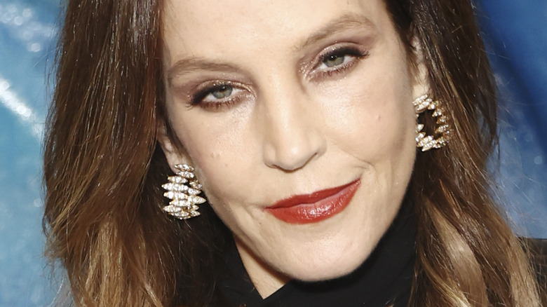 Lisa Marie Presley at 2023 Golden Globes