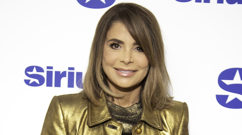 Paula Abdul smiling