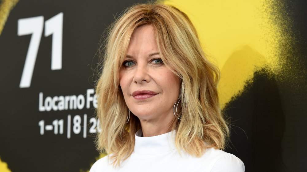 Meg Ryan attends a conversation with the public during the 71st Locarno Film Festival