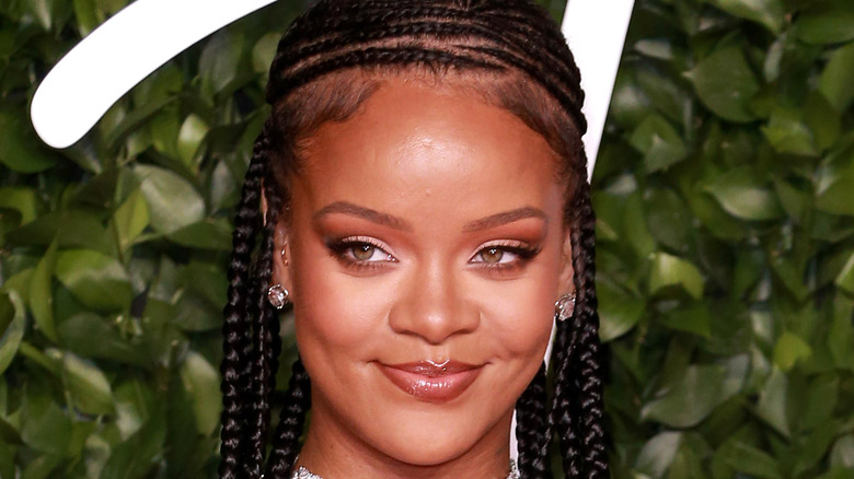 Rihanna smiling