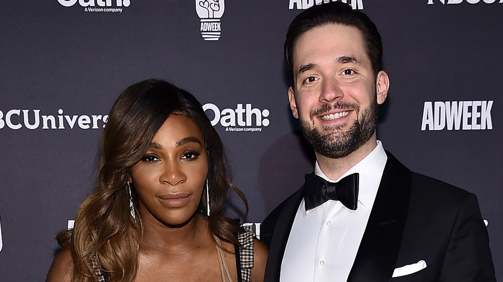 Serena Williams and Alexis Ohanian