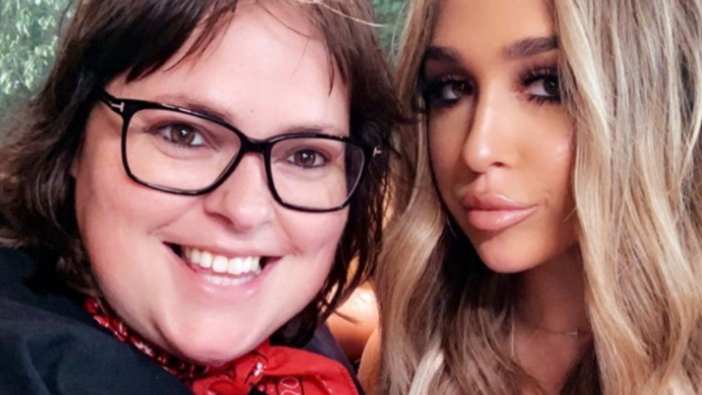 Tracey Bloom and Ariana Biermann in an Instagram Story