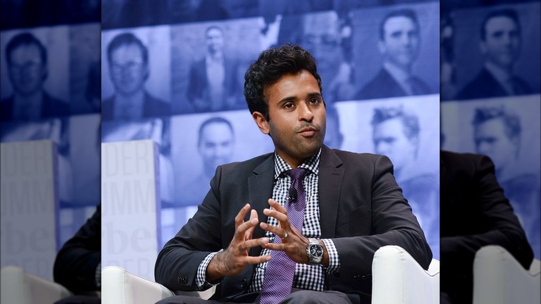 Vivek Ramaswamy speaking