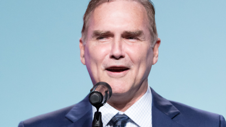 Norm Macdonald performing