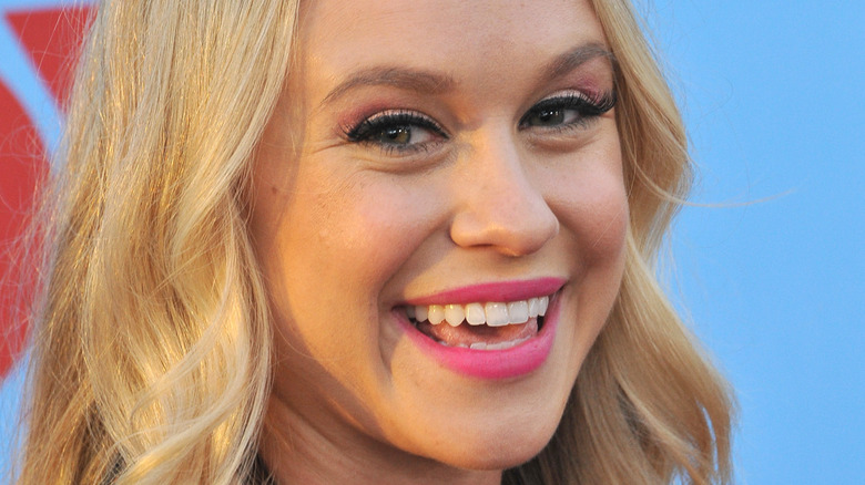 Becca Tobin smiling