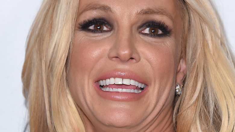 Britney Spears smiling