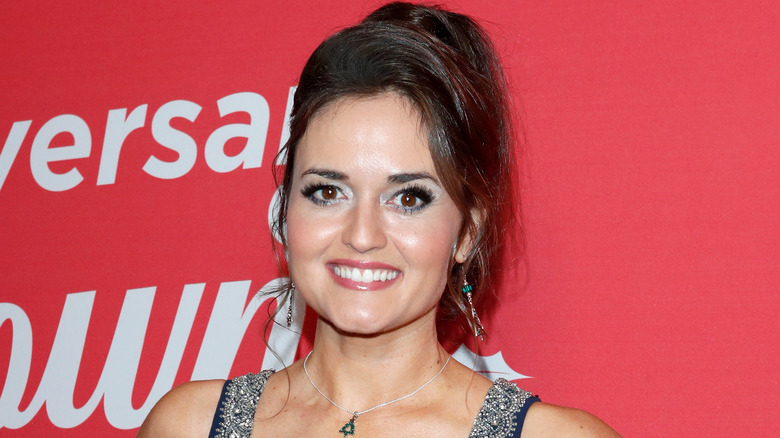 Danica McKellar posing