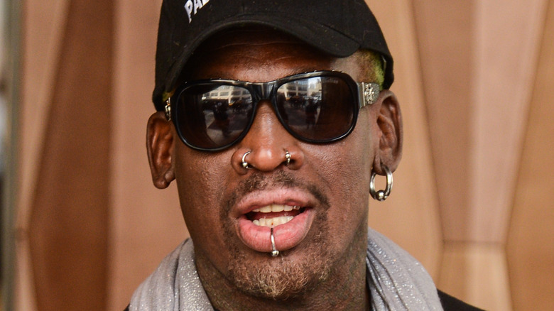 Dennis Rodman speaking