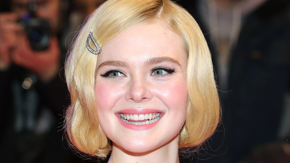 Elle Fanning on the red carpet