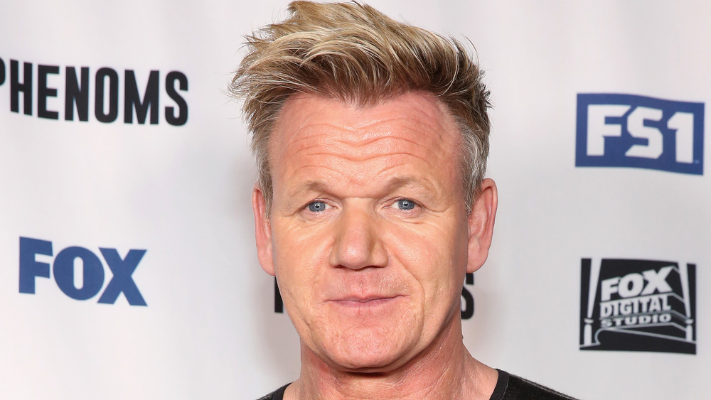 Gordon Ramsay on a red carpet