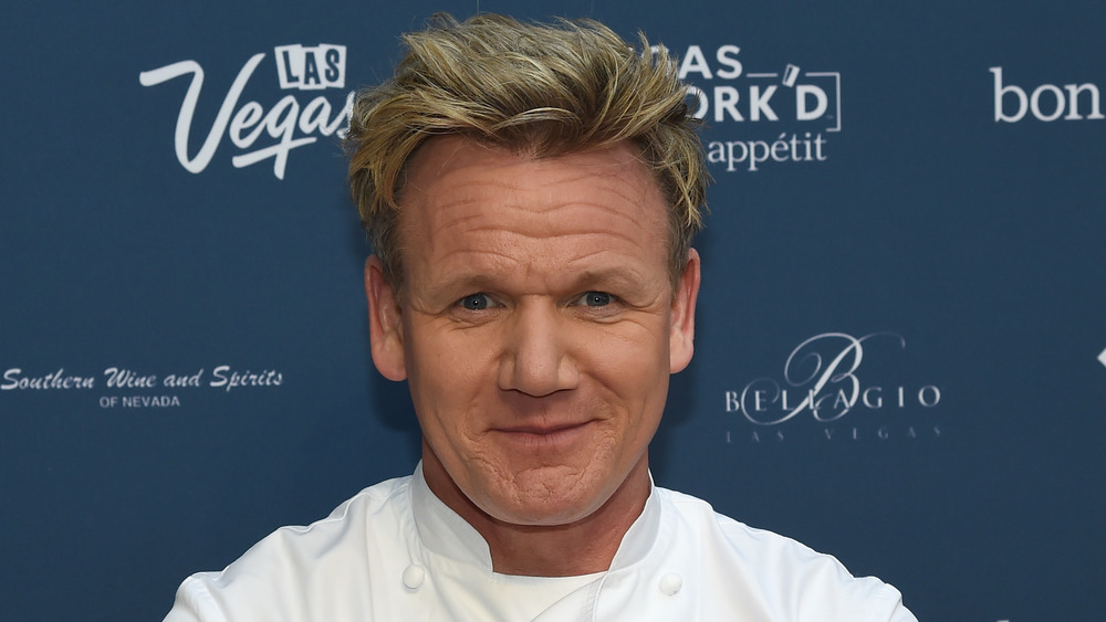 Gordon Ramsay on a red carpet