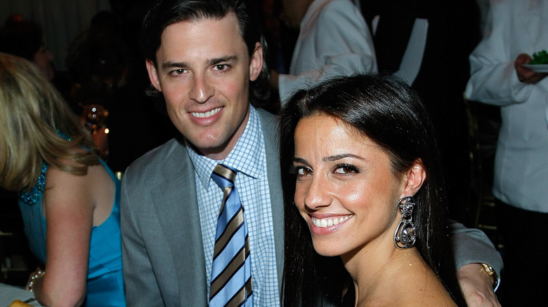 Josh Gruss and Shoshanna Lonstein Gruss smiling