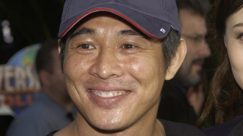 Jet Li smiling