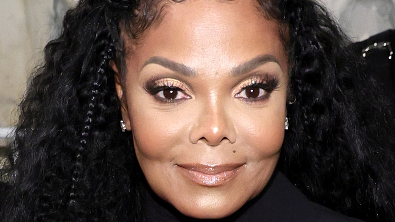 Janet Jackson smiling