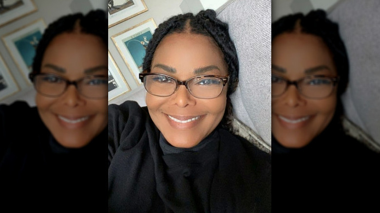 Janet Jackson with no makeup on