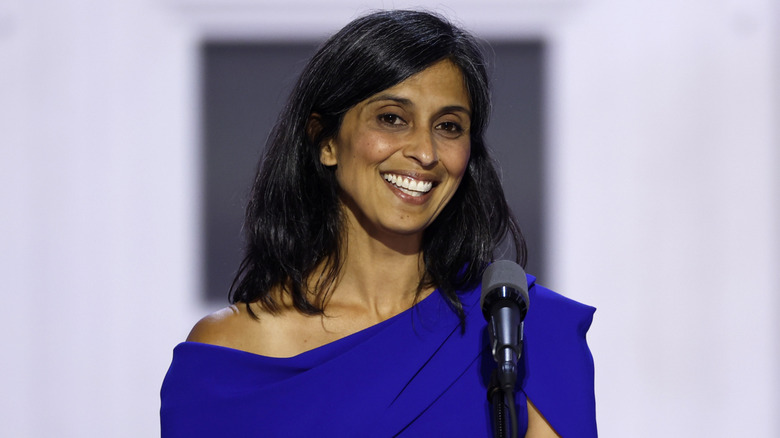Usha Vance speaking at the 2024 Republican National Convention