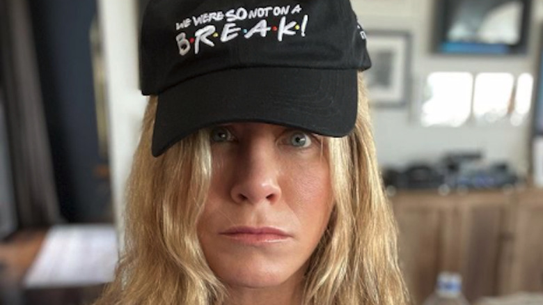 Jennifer Aniston with no makeup on