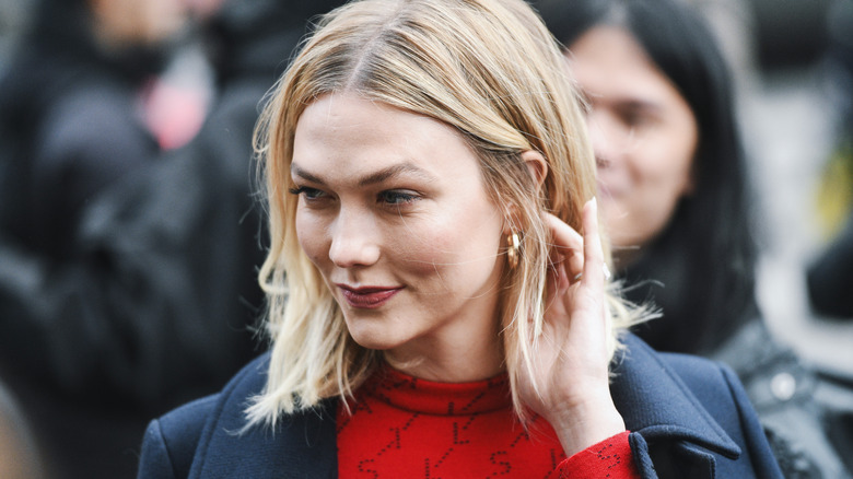 Karlie Kloss smiling
